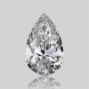 Foto Diamante Natural 0.70 quilates, De pera , Color D, claridad SI2 y certificado GIA de