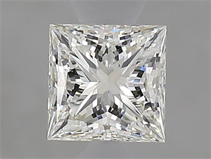 Foto Diamante Natural 0.55 quilates, Princesa , Color J, claridad VVS1 y certificado GIA de