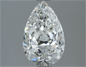 Natural Diamond 1.50 Carats, Pear with  Cut, G Color, VVS2 Clarity and Certified by GIA