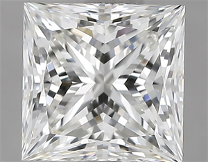 Picture of Natural Diamond 1.50 Carats, Princess with  Cut, H Color, VS1 Clarity and Certified by HRD