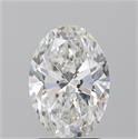 Natural Diamond 2.50 Carats, Oval with  Cut, F Color, VS2 Clarity and Certified by GIA