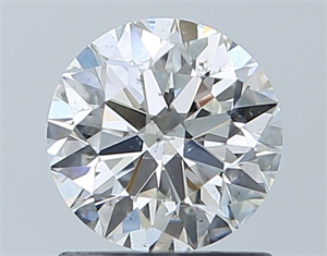 Foto Diamante Natural 0.90 quilates, Redondo , Color H, claridad SI2 y certificado GIA de