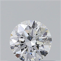 Diamante Natural 0.41 quilates, Redondo , Color E, claridad VVS2 y certificado GIA