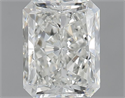 Natural Diamond 1.00 Carats, Radiant with  Cut, H Color, SI1 Clarity and Certified by GIA