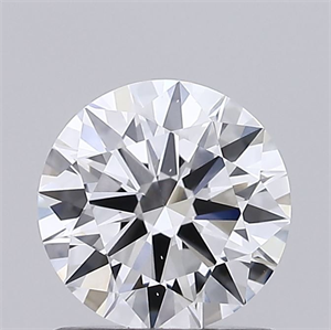 Picture of Lab Grown Diamond 1.00 Carats, Round with Excellent Cut, D Color, VS2 Clarity and Certified by IGI