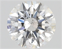 Natural Diamond 0.70 Carats, Round with Excellent Cut, E Color, SI2 Clarity and Certified by GIA
