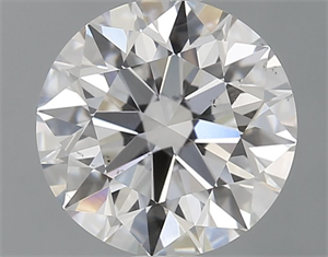 Picture of Lab Grown Diamond 1.12 Carats, Round with Excellent Cut, D Color, SI1 Clarity and Certified by GIA