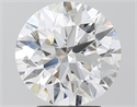 Del inventario de diamantes de laboratorio, 3.61 quilates, Redondo , Color E, claridad VVS1 y certificado IGI