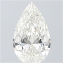 Natural Diamond 4.00 Carats, Pear with  Cut, G Color, SI1 Clarity and Certified by IGI