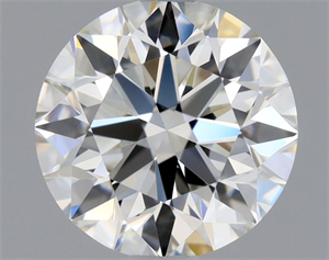 Picture of Natural Diamond 0.83 Carats, Round with Excellent Cut, I Color, VVS1 Clarity and Certified by GIA