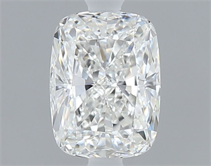 Foto Diamante Natural 0.50 quilates, Del cojín , Color F, claridad VVS2 y certificado GIA de