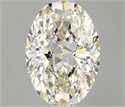 Diamante Natural 0.76 quilates, Ovalado , Color I, claridad VVS2 y certificado IGI
