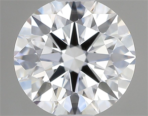Picture of Lab Grown Diamond 1.04 Carats, Round with Ideal Cut, D Color, VVS2 Clarity and Certified by IGI