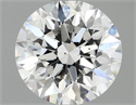 Lab Grown Diamond 1.43 Carats, Round with Excellent Cut, E Color, VS2 Clarity and Certified by IGI