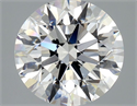 Natural Diamond 2.70 Carats, Round with Excellent Cut, F Color, IF Clarity and Certified by GIA