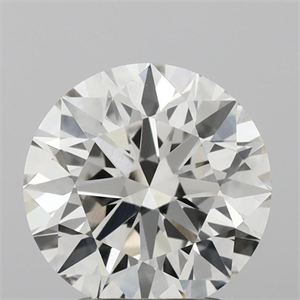 Picture of Lab Grown Diamond 2.51 Carats, Round with Ideal Cut, H Color, VVS2 Clarity and Certified by IGI
