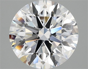Picture of Lab Grown Diamond 3.04 Carats, Round with Excellent Cut, E Color, VVS2 Clarity and Certified by IGI