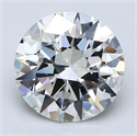 Diamante Natural 3.27 quilates, Redondo , Color G, claridad IF y certificado GIA