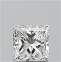 Natural Diamond 1.03 Carats, Princess with  Cut, I Color, VS1 Clarity and Certified by GIA