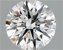 Del inventario de diamantes de laboratorio, 1.55 quilates, Redondo , Color F, claridad VS1 y certificado IGI