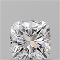 Natural Diamond 0.58 Carats, Cushion with  Cut, E Color, SI1 Clarity and Certified by GIA