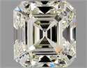 Diamante Natural 1.09 quilates, Asscher , Color K, claridad VVS1 y certificado GIA