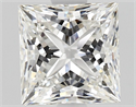 Natural Diamond 1.40 Carats, Princess with  Cut, G Color, VS1 Clarity and Certified by GIA