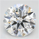 Del inventario de diamantes de laboratorio, 3.00 quilates, Redondo , Color D, claridad IF y certificado IGI