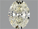Natural Diamond 1.04 Carats, Oval with  Cut, K Color, VVS1 Clarity and Certified by GIA