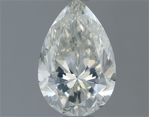 Picture of Natural Diamond 0.90 Carats, Pear with  Cut, J Color, SI2 Clarity and Certified by GIA