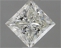 Natural Diamond 0.80 Carats, Princess with  Cut, I Color, VS1 Clarity and Certified by IGI