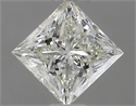 Natural Diamond 0.80 Carats, Princess with  Cut, I Color, VS1 Clarity and Certified by IGI