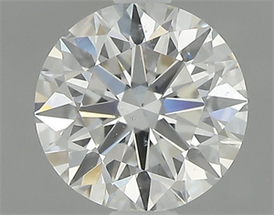 Picture of Natural Diamond 0.86 Carats, Round with Excellent Cut, G Color, SI2 Clarity and Certified by HRD