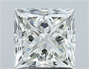 Natural Diamond 1.50 Carats, Princess with  Cut, J Color, VS1 Clarity and Certified by GIA