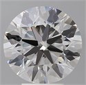 Lab Grown Diamond 5.06 Carats, Round with Ideal Cut, E Color, VVS2 Clarity and Certified by IGI
