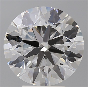 Picture of Lab Grown Diamond 5.06 Carats, Round with Ideal Cut, E Color, VVS2 Clarity and Certified by IGI