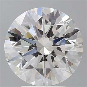 Picture of Lab Grown Diamond 4.54 Carats, Round with Ideal Cut, E Color, VVS2 Clarity and Certified by IGI