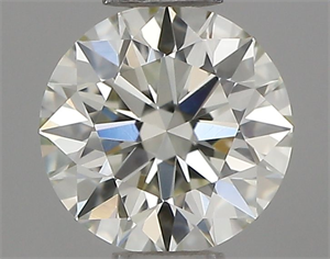 Foto Diamante Natural 0.42 quilates, Redondo , Color K, claridad VVS2 y certificado IGI de