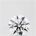 Del inventario de diamantes de laboratorio, 1.02 quilates, Redondo , Color F, claridad VS1 y certificado IGI