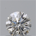 Diamante Natural 0.52 quilates, Redondo , Color I, claridad VVS2 y certificado IGI