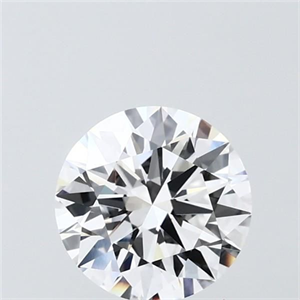 Picture of Lab Grown Diamond 1.50 Carats, Round with Ideal Cut, E Color, VVS2 Clarity and Certified by IGI