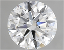 Natural Diamond 2.05 Carats, Round with Excellent Cut, G Color, VS1 Clarity and Certified by GIA