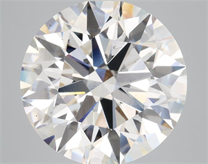 Picture of Lab Grown Diamond 6.19 Carats, Round with Ideal Cut, G Color, VS2 Clarity and Certified by IGI