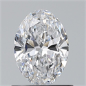 Diamante Natural 0.70 quilates, Ovalado , Color D, claridad VVS1 y certificado GIA