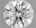 Lab Grown Diamond 0.73 Carats, Round with Ideal Cut, D Color, VVS1 Clarity and Certified by IGI