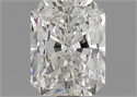 Natural Diamond 1.30 Carats, Radiant with  Cut, H Color, VVS2 Clarity and Certified by GIA