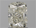 Natural Diamond 1.50 Carats, Cushion with  Cut, I Color, SI2 Clarity and Certified by HRD