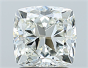 Natural Diamond 2.00 Carats, Cushion with  Cut, J Color, VVS2 Clarity and Certified by GIA