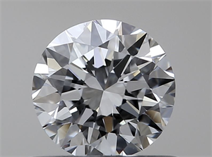 Foto Diamante Natural 0.50 quilates, Redondo , Color E, claridad VS1 y certificado GIA de