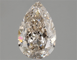 Picture of Natural Diamond 1.44 Carats, Pear with  Cut, L Color, VVS1 Clarity and Certified by GIA